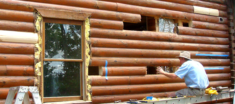 Log Home Repair Winchester, Virginia